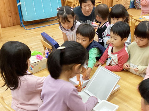 いちょうさんの畑と遊びの様子09