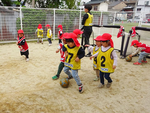 サッカー体験会01